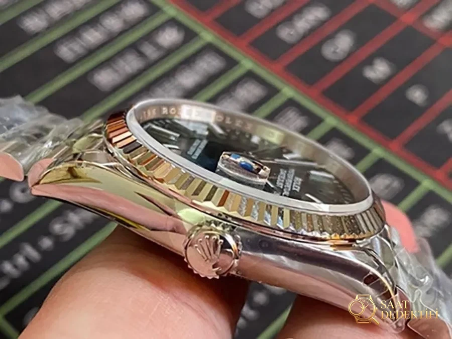 VS Factory Rolex Datejust 36 126234-0051 Replika Kol Saati - VS Saat - Klips Kilidi ve Lazer Damgalar