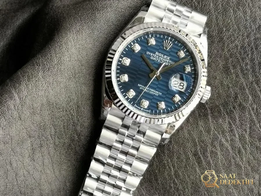 VS Factory Rolex Datejust 36 126234-0058 Replika Saat - VS Saat - Kasa Profili ve Kurma Kolu İncelemesi