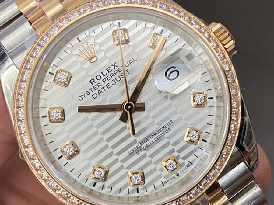 VS Factory Rolex Datejust 36 126281-0027 Replika Saat - VS Saat — 3. fotoğraf