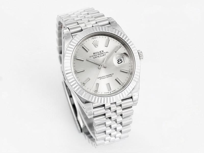 VS Factory Rolex Datejust 36 beyaz kadranlı replika kol saati - VS saat — 3. fotoğraf