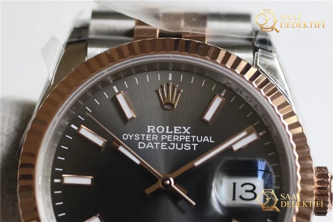 VS Factory Rolex Datejust 36 çelik-rose gold gri kadranlı m126231-0013 kalitesi nasıl? - Bilezik, Toka ve Klips Mekanizması
