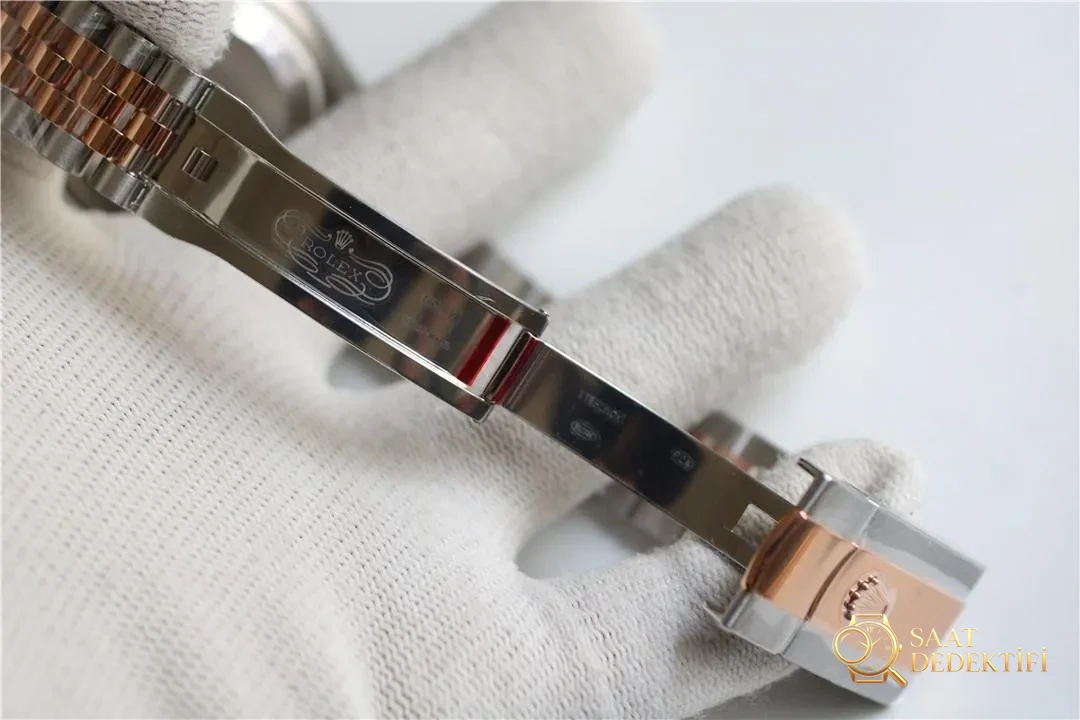 VS Factory Rolex Datejust 36 çelik-rose gold gri kadranlı m126231-0013 kalitesi nasıl? - Tepe Koruması ve Ayar Fonksiyonu