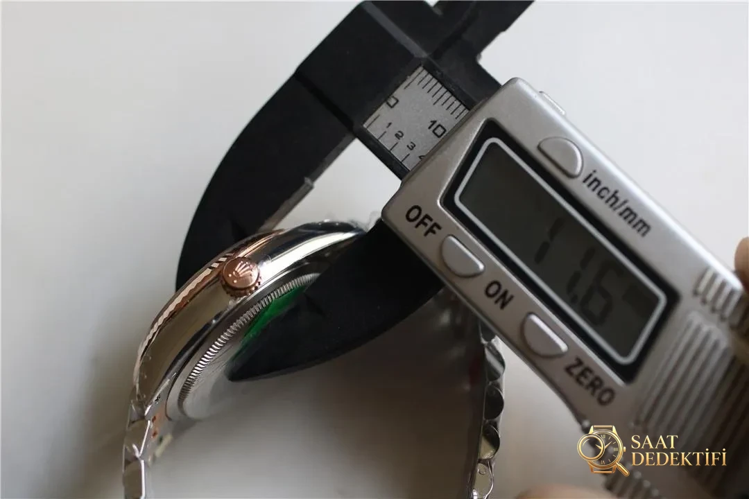 VS Factory Rolex Datejust 36 çelik-rose gold gri kadranlı m126231-0013 kalitesi nasıl? - Bilezik Bakla Ayrımı ve Pim Yapısı