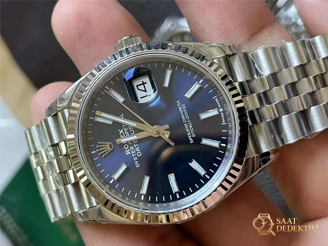 VS Factory Rolex Datejust 36 fildişi beyaz Roma rakamlı işçiliği nasıl? Bir bakışta sahte belli olur mu? - Bilezik, Toka ve Klips Mekanizması
