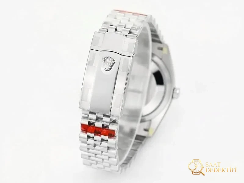 VS Factory Rolex Datejust 36 Gri Kadranlı Roma Rakamlı Replika Saat - VS Saat - Bilekte Duruş ve Kasa Orantısı