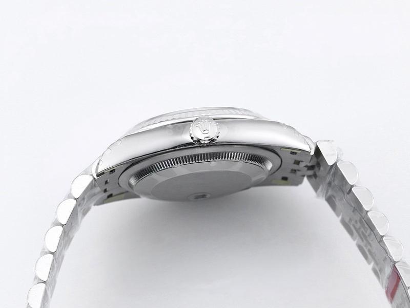 VS Factory Rolex Datejust 36 Mavi Ekose Desenli Replika Kol Saati - VS Saat — 5. fotoğraf