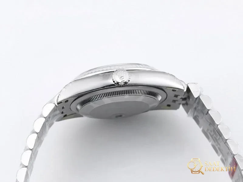 VS Factory Rolex Datejust 36 Blue Plaid Pattern Replica Wristwatch - VS Watch - Bracelet, Buckle and Clip Mechanism