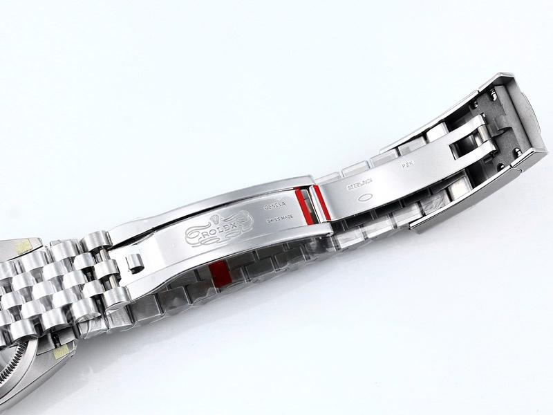 VS Factory Rolex Datejust 36 Mavi Ekose Desenli Replika Kol Saati - VS Saat — 8. fotoğraf