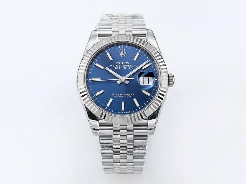 VS Factory Rolex Datejust 36 Mavi Kadran Replika Kol Saati - VS Saat — 1. fotoğraf