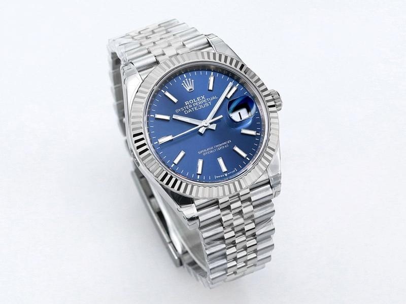 VS Factory Rolex Datejust 36 Mavi Kadran Replika Kol Saati - VS Saat — 3. fotoğraf