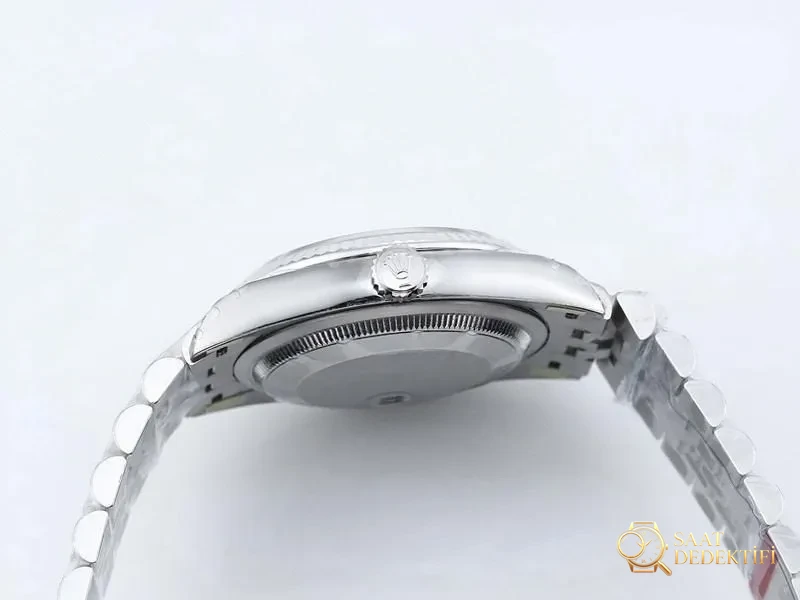 VS Factory Rolex Datejust 36 Mavi Kadran Replika Kol Saati - VS Saat - Bilezik, Toka ve Klips Mekanizması
