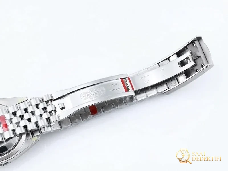 VS Factory Rolex Datejust 36 Mavi Kadran Replika Kol Saati - VS Saat - Fosfor ve Super-LumiNova Gece Görünümü