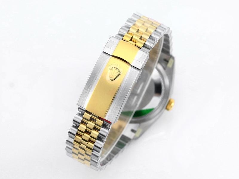 VS Factory Rolex Datejust 36 Two-Tone Altın Model Altın Rengi Kadranlı Replika Saat - VS Saat — 9. fotoğraf