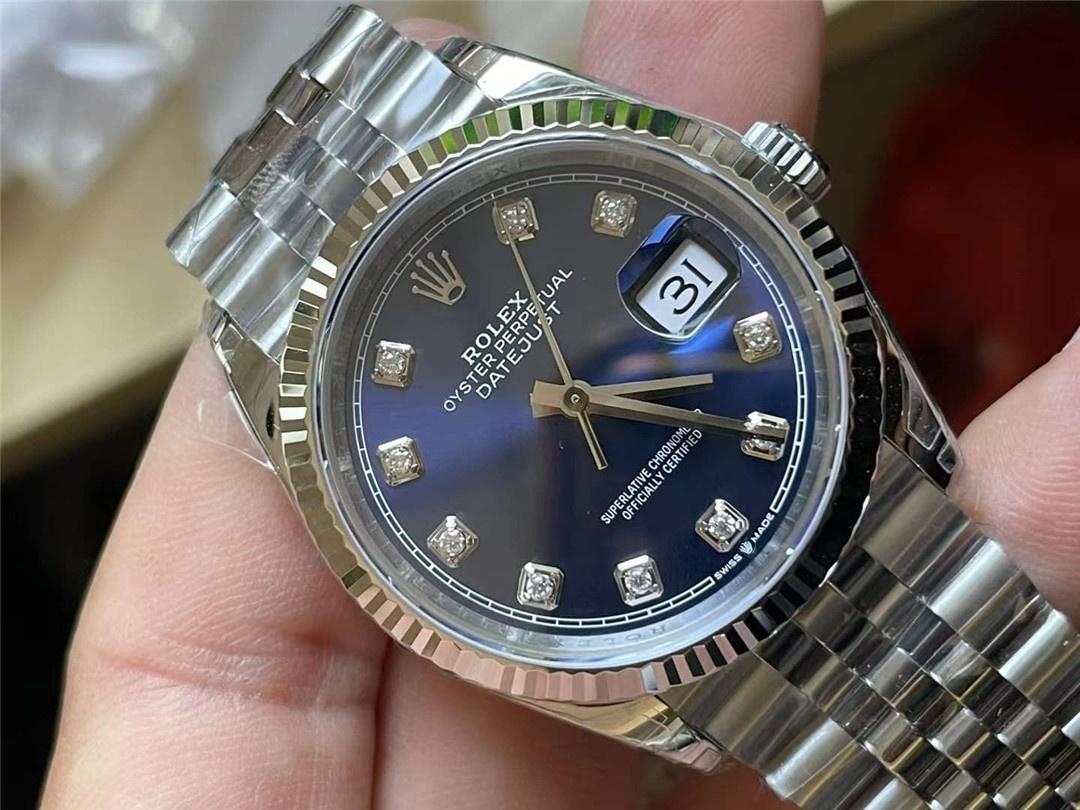 VS Factory Rolex Datejust 36 mm Dandong 3235 mekanizma — datejust'ın gerçek özü nötr tarzında saklı — 1. fotoğraf