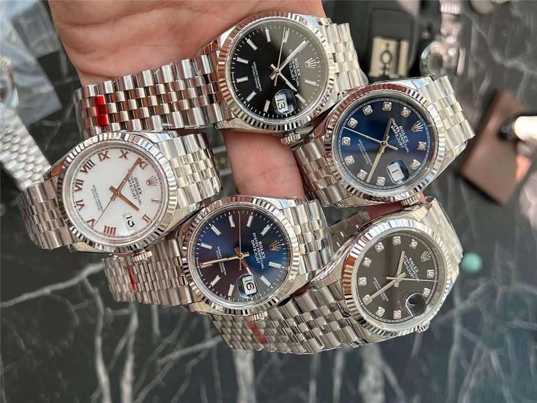 VS Factory Rolex Datejust 36 mm Dandong 3235 mekanizma — datejust'ın gerçek özü nötr tarzında saklı — 2. fotoğraf