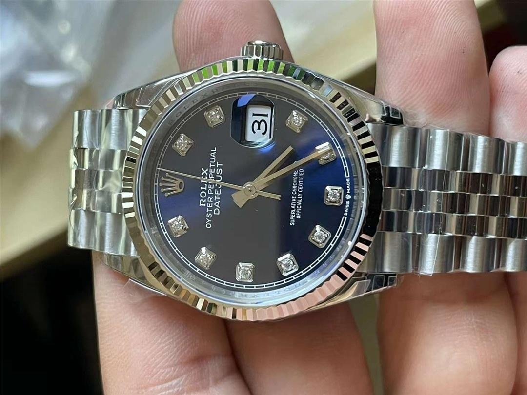VS Factory Rolex Datejust 36 mm Dandong 3235 mekanizma — datejust'ın gerçek özü nötr tarzında saklı — 6. fotoğraf