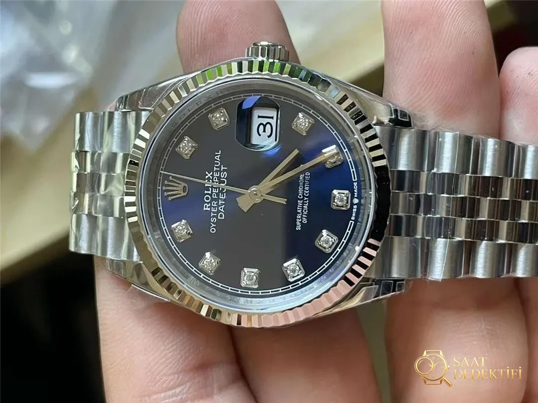 VS Factory Rolex Datejust 36 mm Dandong 3235 mekanizma — datejust'ın gerçek özü nötr tarzında saklı - görsel 5