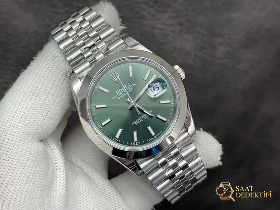VS Factory Rolex Datejust 41 126300-0020 Replika Saat - VS Saat - Kasa Profili ve Kurma Kolu İncelemesi