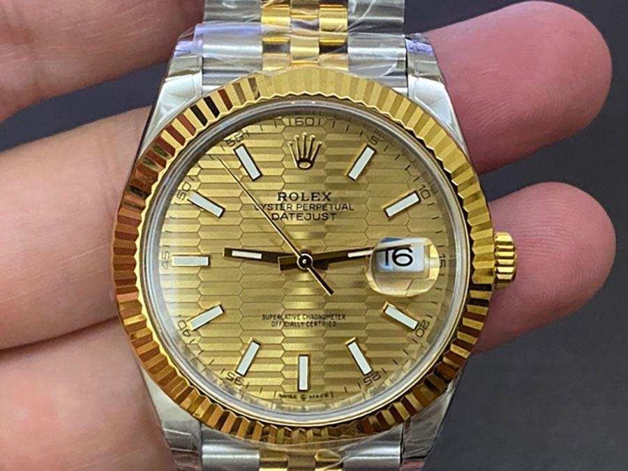 VS Factory Rolex Datejust 41 126333-0022 replika saat - VS Saat — 1. fotoğraf