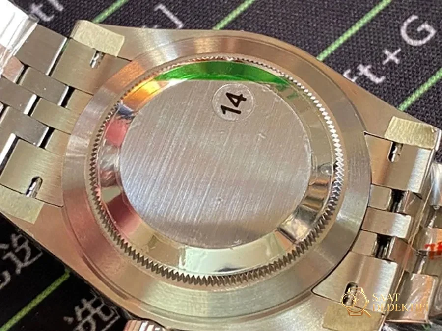 VS Factory Rolex Datejust 41 126334-0010 Replika Saat - VS Saat - Makro Kadran ve İndeks İşçiliği