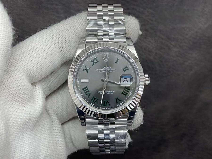 VS Factory Rolex Datejust 41 126334-0022 replika saat - VS Saat — 1. fotoğraf
