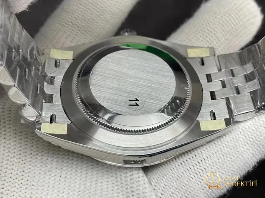 VS Factory Rolex Datejust 41 126334-0022 replika saat - VS Saat - Makro Kadran ve İndeks İşçiliği