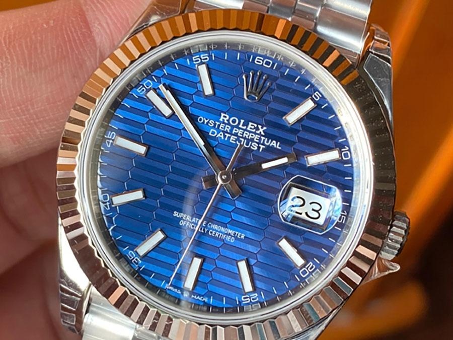 VS Factory Rolex Datejust 41 126334-0032 replika saat - VS saat — 4. fotoğraf
