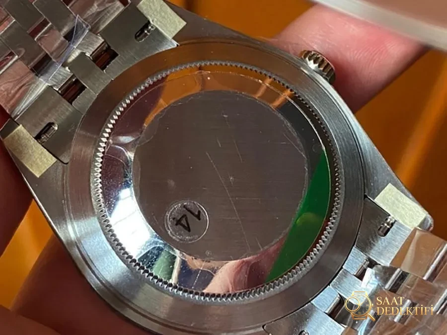 VS Factory Rolex Datejust 41 126334-0032 replika saat - VS saat - Klips Kilidi ve Lazer Damgalar