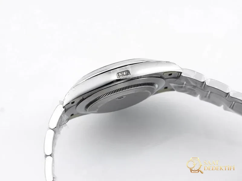 VS Factory Rolex Datejust 41 aperture gray dial model replica wristwatch - VS watch - Macro Dial and Index Workmanship