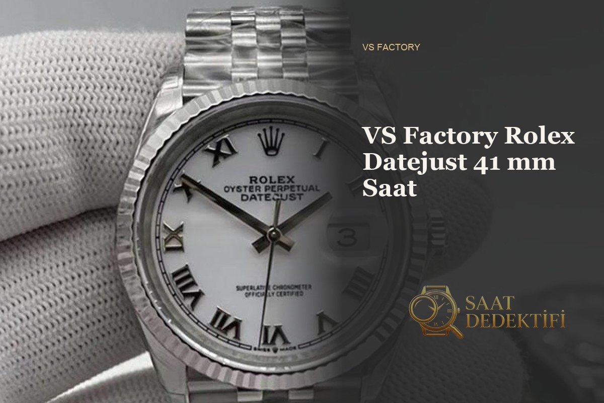 Rolex Datejust VS Factory İncelemesi - Ön Görünüm ve Kasa Tasarımı