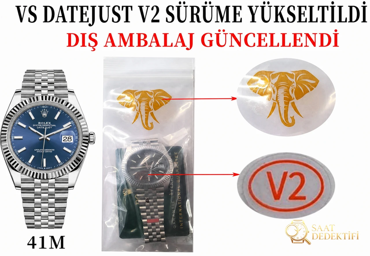 Rolex Datejust VS Factory İncelemesi - Ön Görünüm ve Kasa Tasarımı