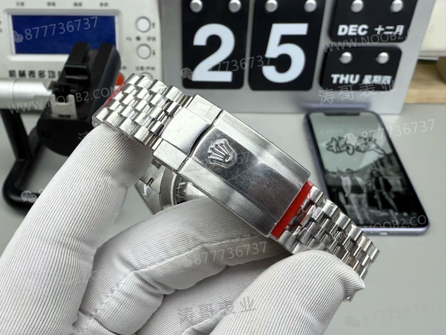 VS Factory Rolex Datejust 41 mm Gri Kadran Dandong 3235 Mekanizma İşçilik İncelemesi — 9. fotoğraf