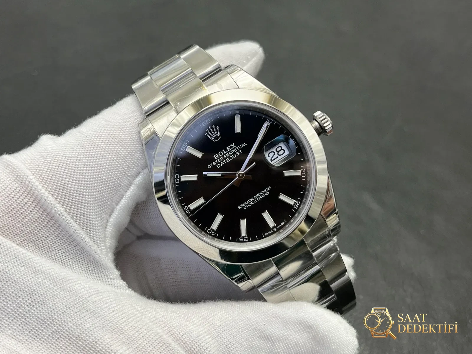 VS Factory Rolex Datejust 41mm Oystersteel Kasa Ergonomisi ve Bilek Konforu İncelemesi - fotoğraf 2