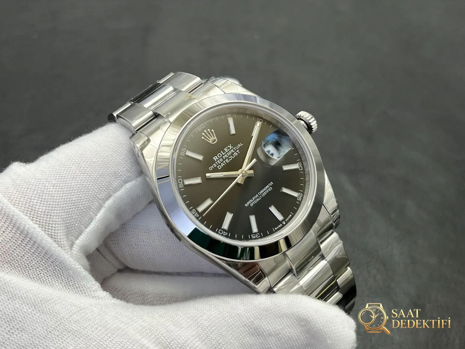 VS Factory Rolex Datejust 41mm Oystersteel Kasa Ergonomisi ve Bilek Konforu İncelemesi - fotoğraf 4