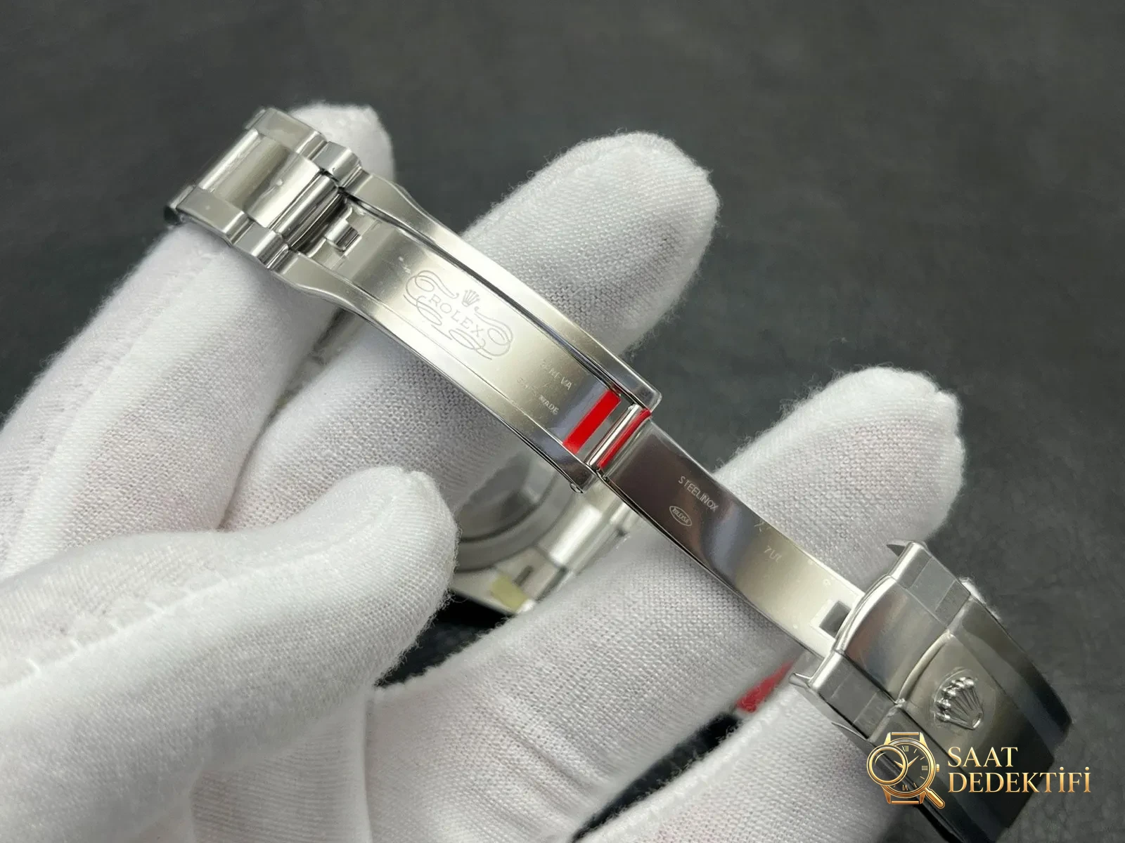 VS Factory Rolex Datejust 41mm Safir Cam Çizilmezlik ve Netlik Testi - fotoğraf 7