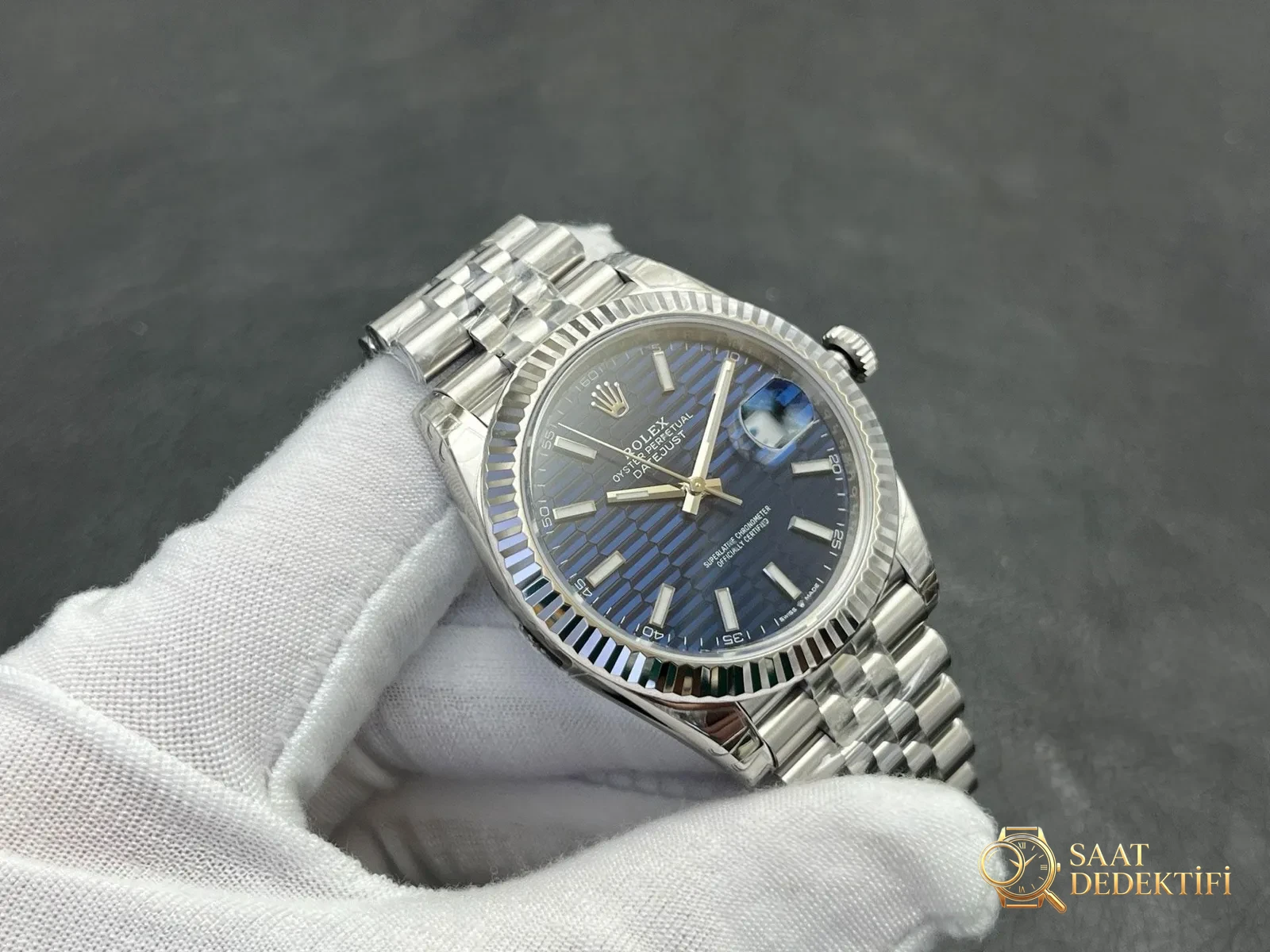VS Factory Rolex Datejust 41mm Kadran Lume Parlaklık ve Gece Görünürlüğü İncelemesi - fotoğraf 3