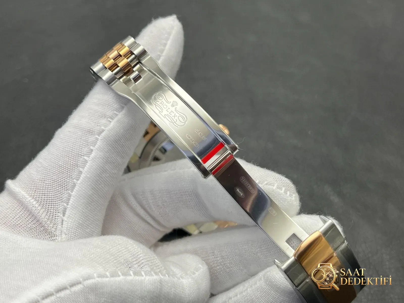 VS Factory Rolex Datejust 41mm Klips Kapama Hissi ve Güvenlik Mimarisi - fotoğraf 8