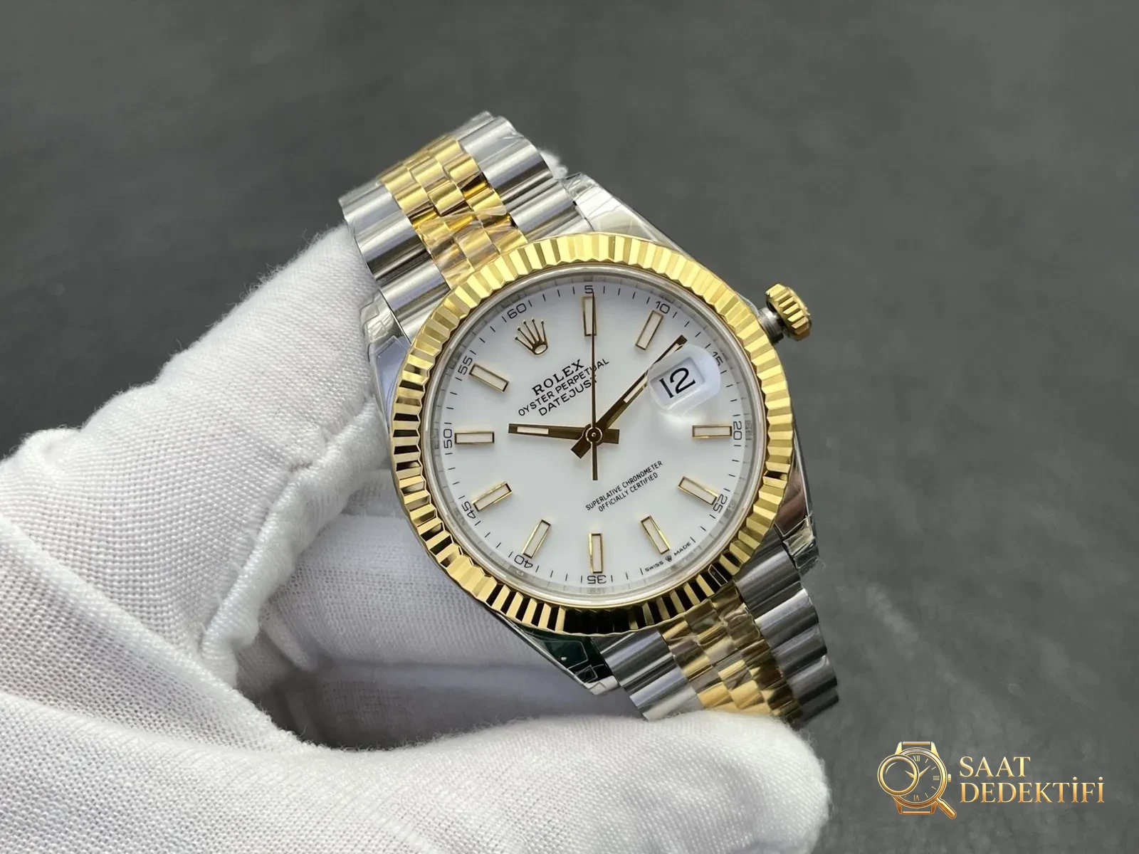 VS Factory Rolex Datejust 41mm Kurma Kolu Ayarlama Kademeleri ve Pratiklik İncelemesi - ön görünüm