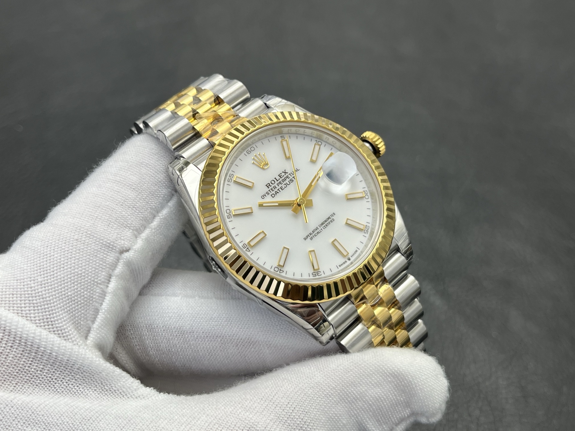 VS Factory Rolex Datejust 41 MM Kol Saati — 4. fotoğraf