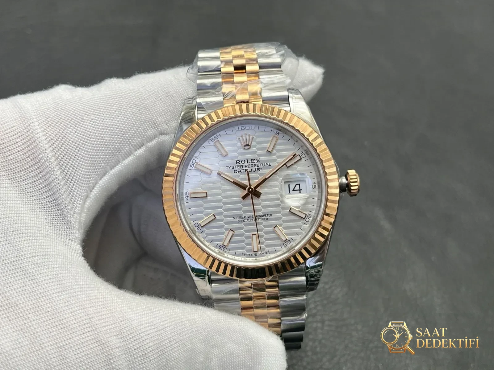 VS Factory Rolex Datejust 41mm Rehaut Halka İşçiliği ve Yazı Netliği İncelemesi - fotoğraf 1