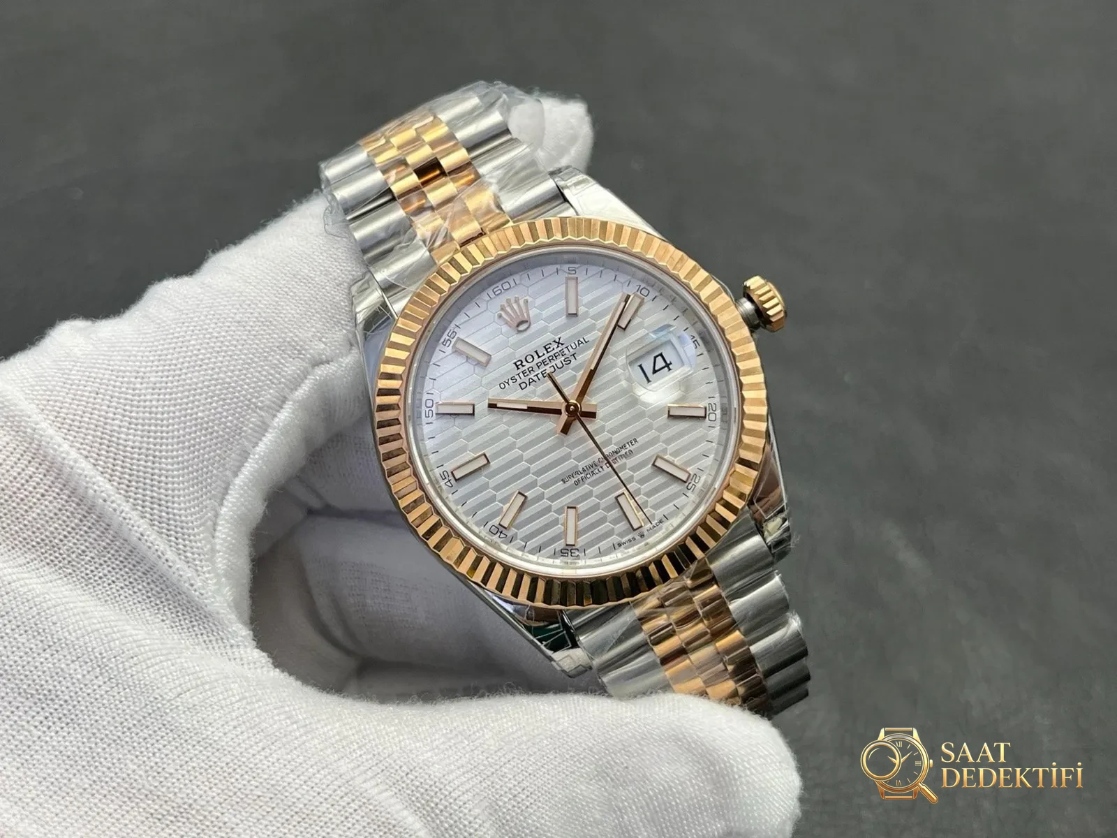 VS Factory Rolex Datejust 41mm Rehaut Halka İşçiliği ve Yazı Netliği İncelemesi - fotoğraf 2