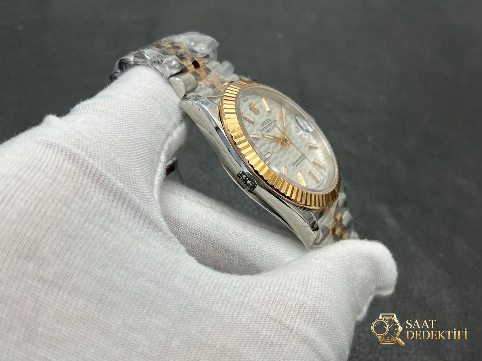 VS Factory Rolex Datejust 41mm Rehaut Halka İşçiliği ve Yazı Netliği İncelemesi - fotoğraf 3