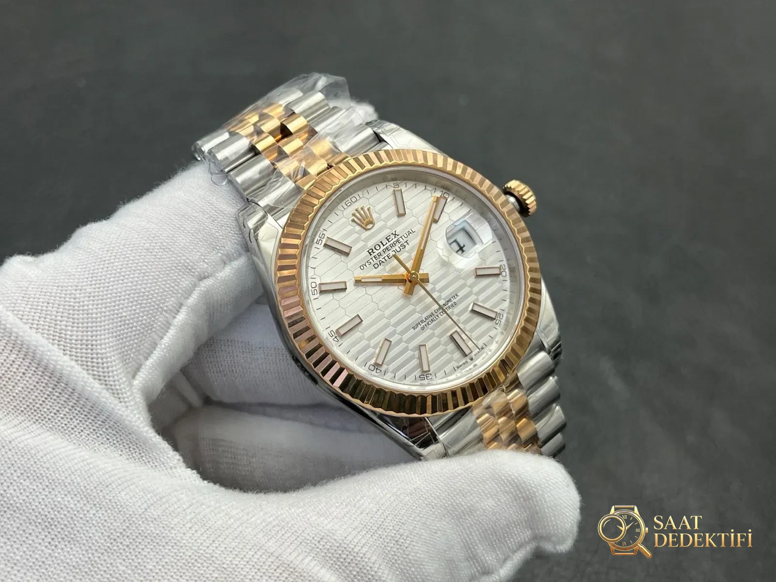 VS Factory Rolex Datejust 41mm Rehaut Halka İşçiliği ve Yazı Netliği İncelemesi - fotoğraf 4