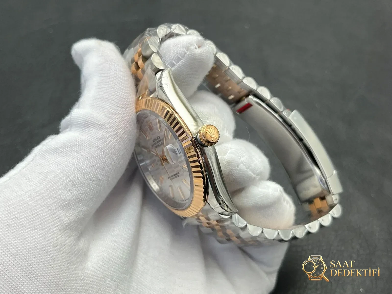 VS Factory Rolex Datejust 41mm Rehaut Halka İşçiliği ve Yazı Netliği İncelemesi - fotoğraf 6