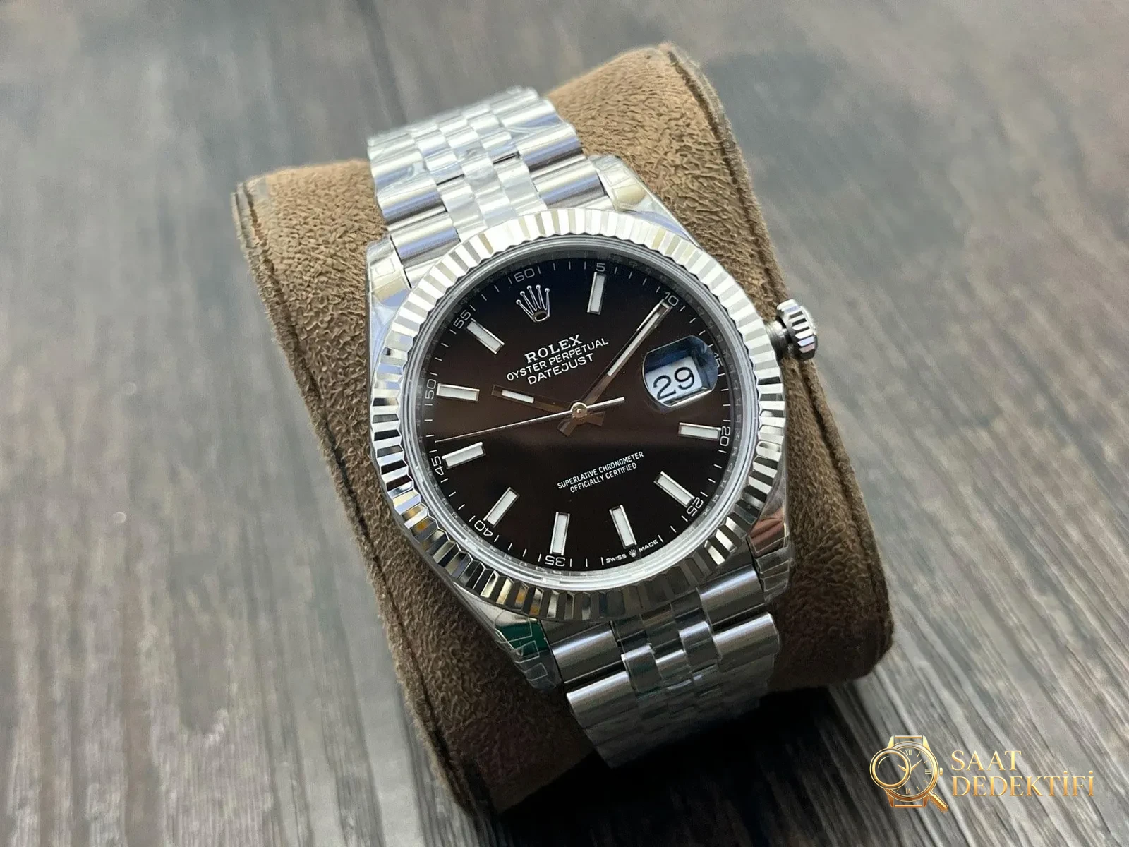 VS Factory Rolex Datejust 41mm Oyster Kordon ve Düz Bezel Uyumu İncelemesi - fotoğraf 1