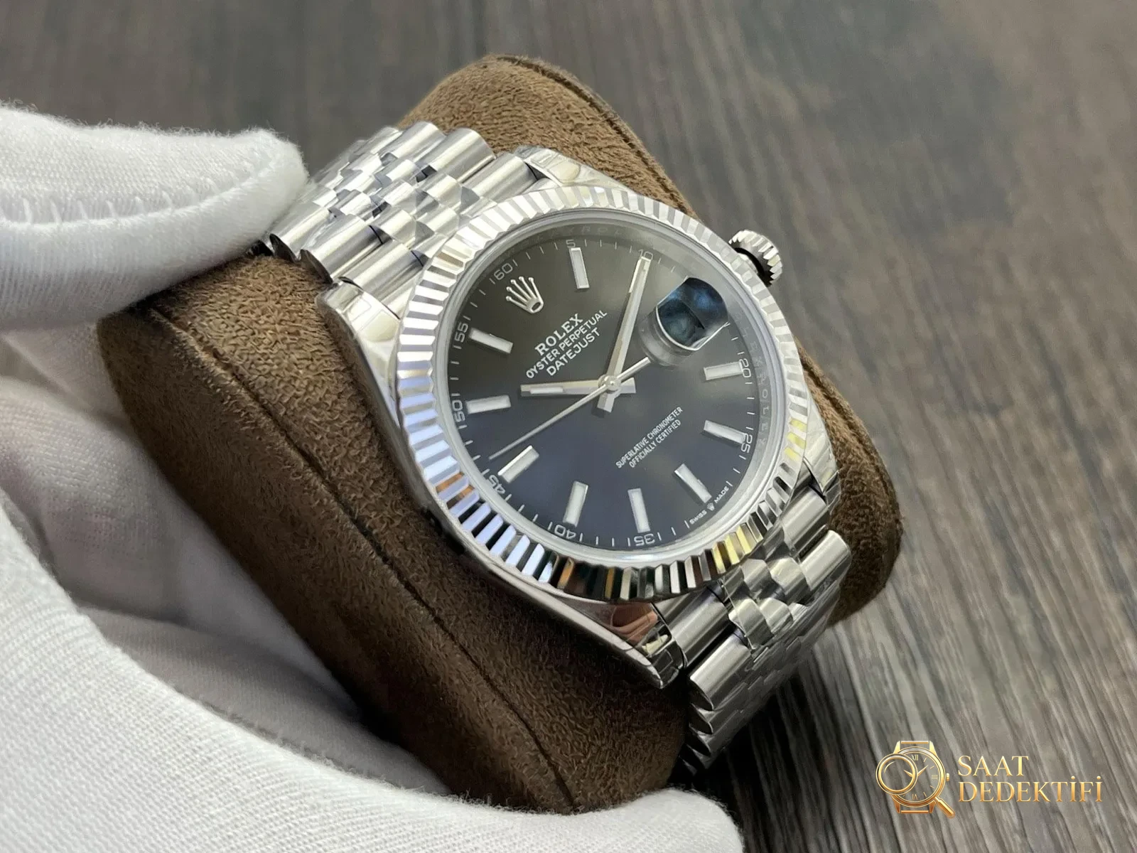 VS Factory Rolex Datejust 41mm Oyster Kordon ve Düz Bezel Uyumu İncelemesi - fotoğraf 2