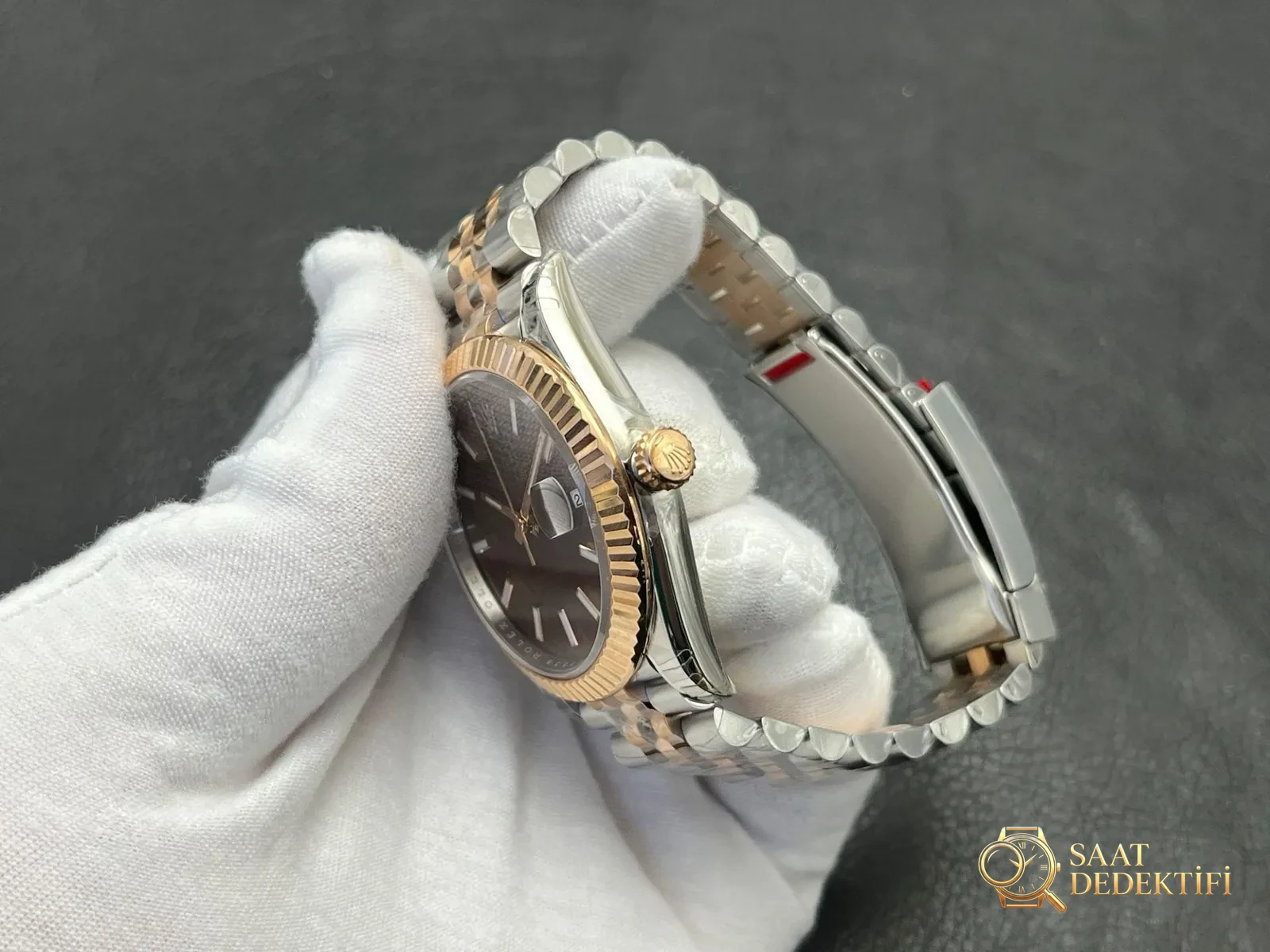 VS Factory Rolex Datejust 41 MM Kol Saati - Makro Kadran ve İndeks İşçiliği