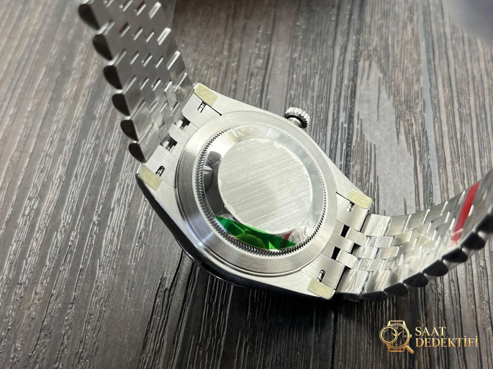 VS Factory Rolex Datejust 41mm Nane Yeşili Kadran Jubilee Bileşimi - fotoğraf 7