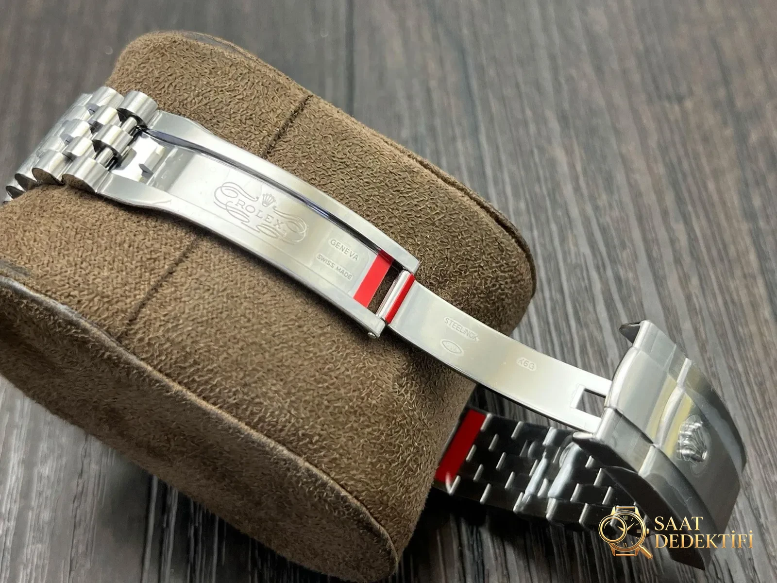 VS Factory Rolex Datejust 41mm Nane Yeşili Kadran Jubilee Bileşimi - fotoğraf 8