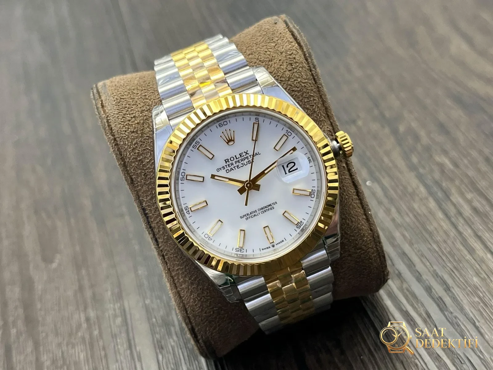 VS Factory Rolex Datejust 41mm Mavi Kadran Fluted Bezel Detayları İncelemesi - fotoğraf 1